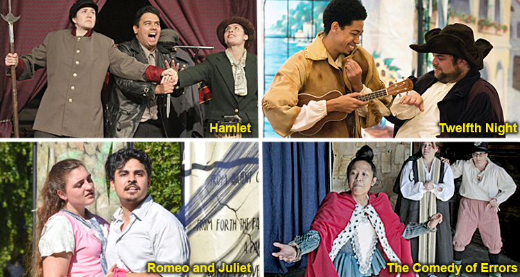 Shakespeare on Tour - various shows